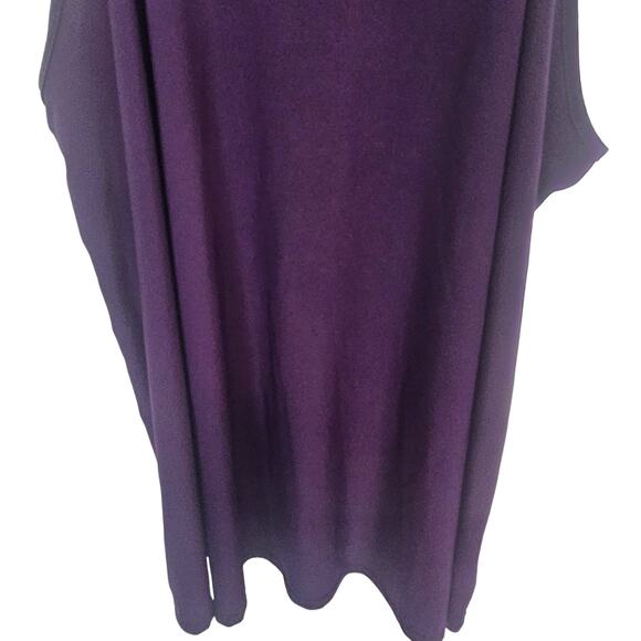 Torrid Tank Top High Neck Tank Top Sleeveless Blouse Women 2X Purple Casual Top - Picture 3 of 6